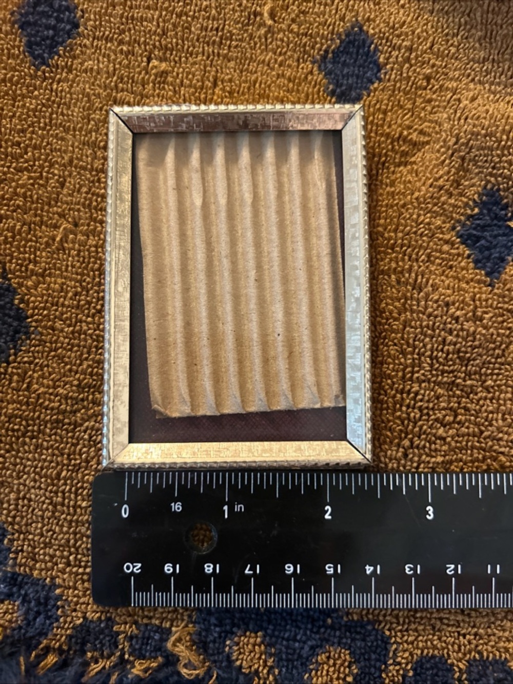 Classic brass Mini Picture Frame -